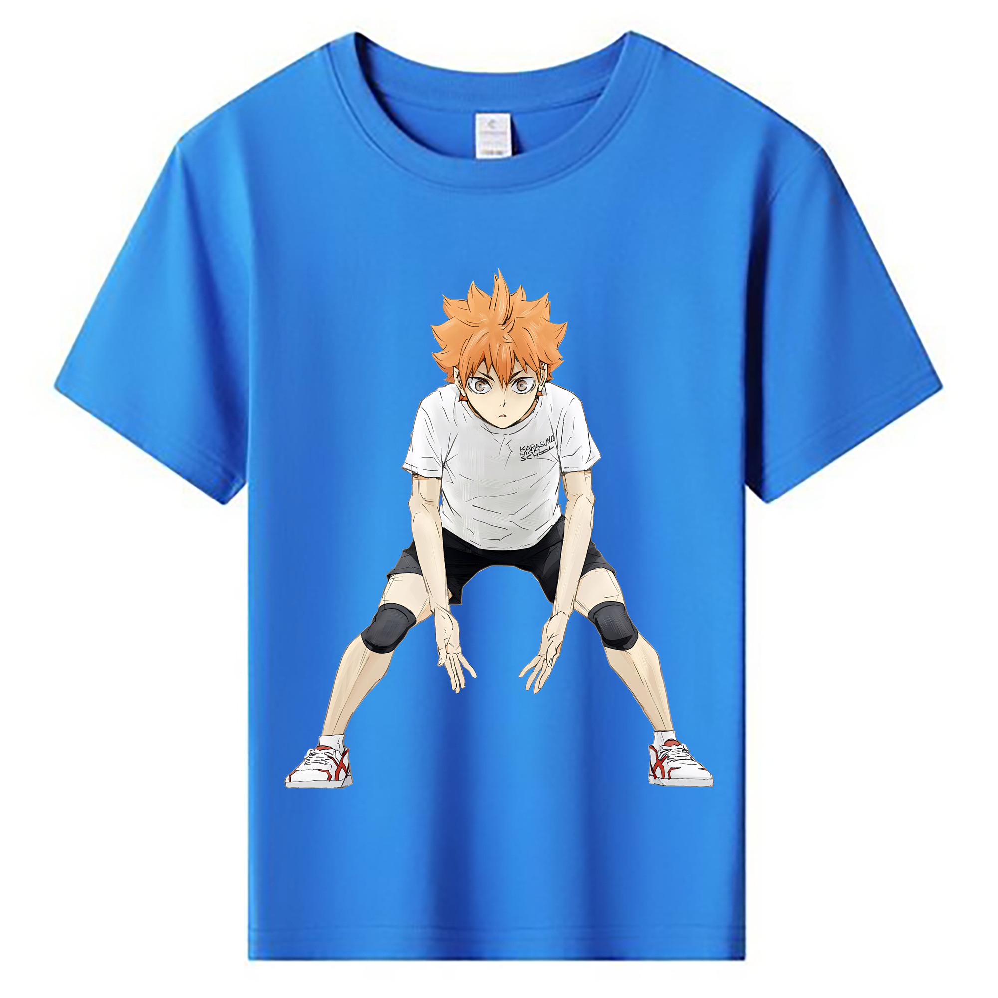 （画像用） ハイキュー!! Haikyu!! 綿100％キッズTシャツ（フロントプリント）